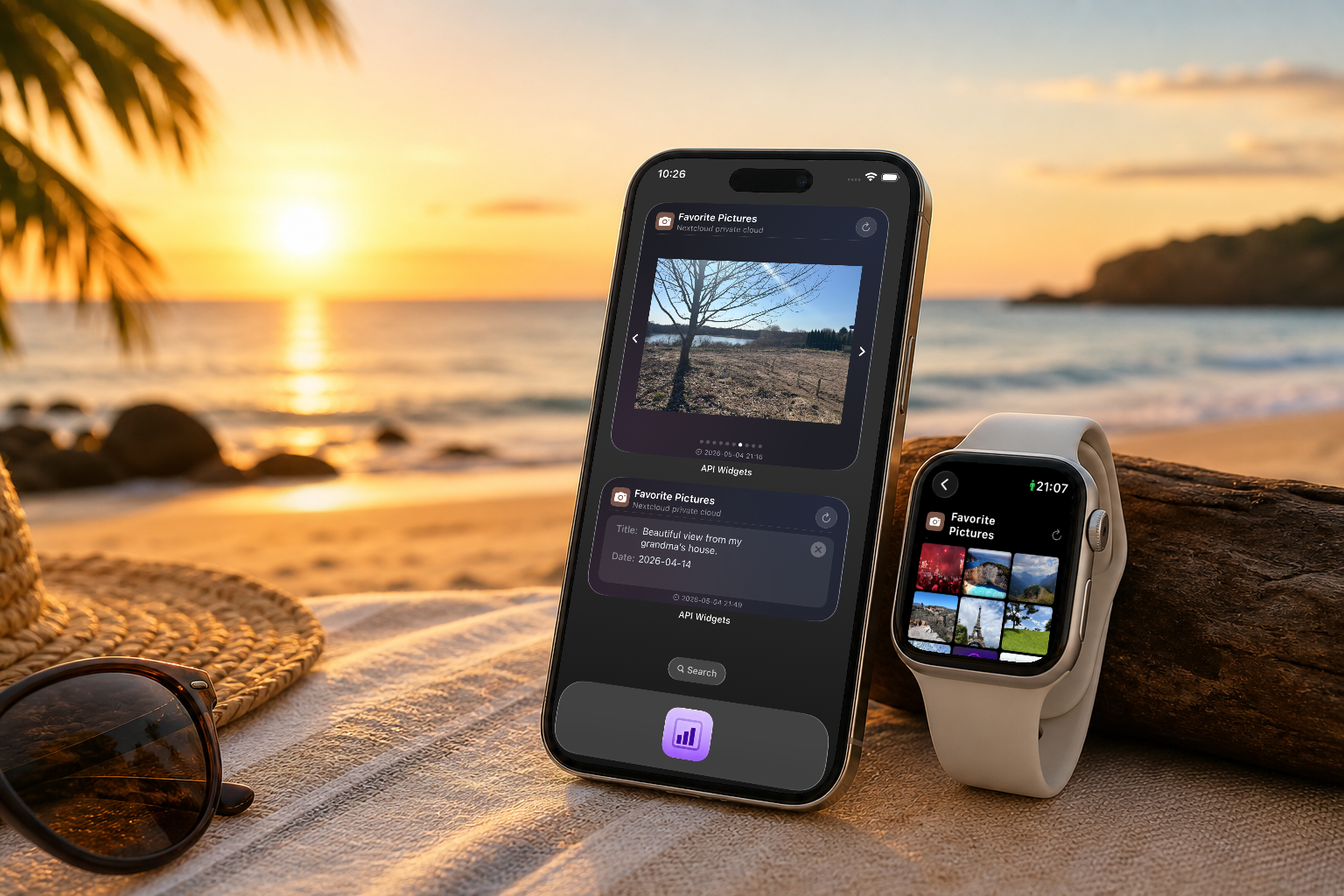 Nextcloud Memories on Your iPhone Home Screen and Apple Watch